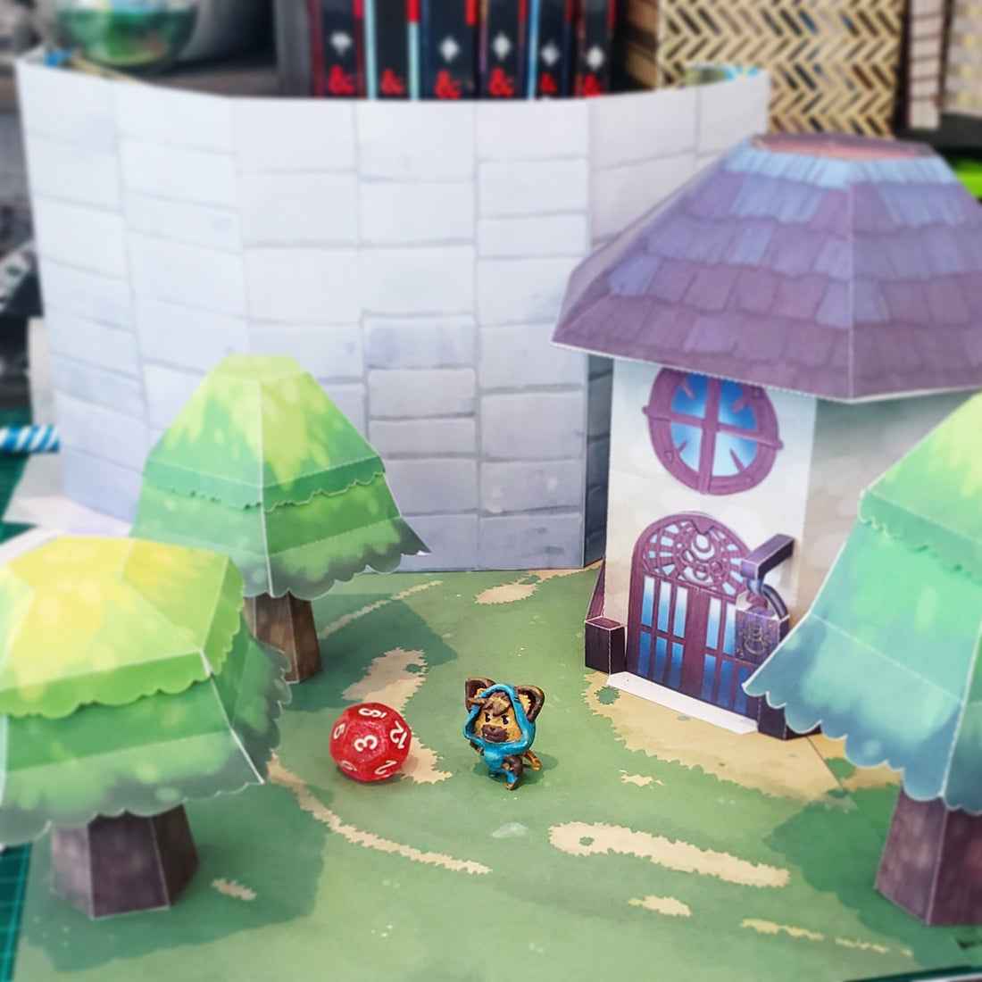 Papercraft para juegos de rol project image
